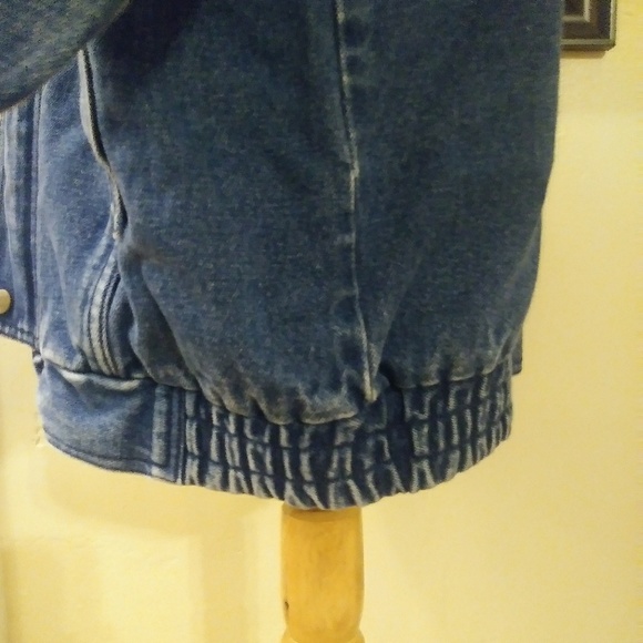 Denim Jacket- Vintage Style denim jacket - Picture 7 of 8